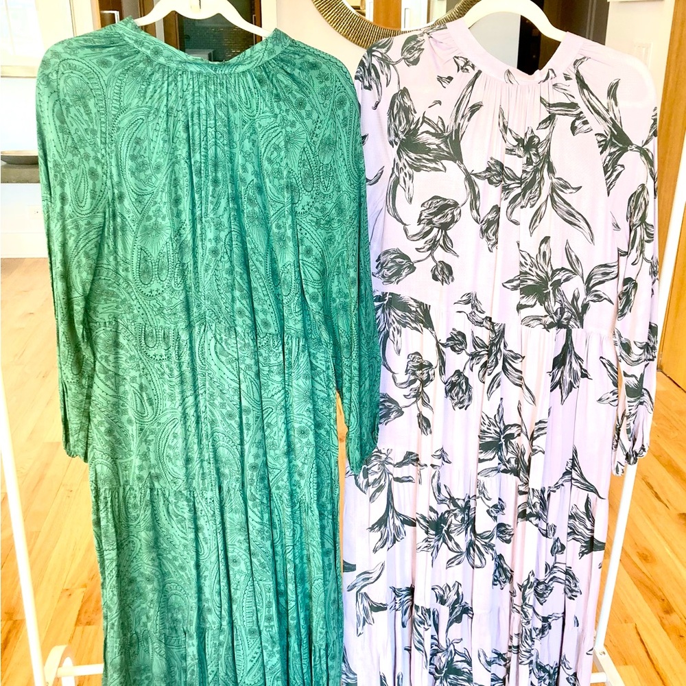 A new day, small, tiered prairie dress